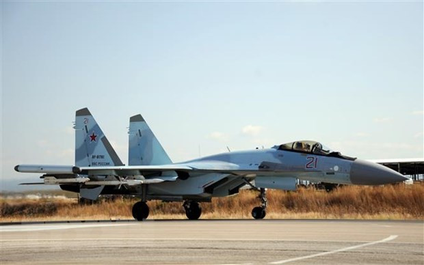 Không quân Nga tấn công các vị trí của IS tại sa mạc Syria